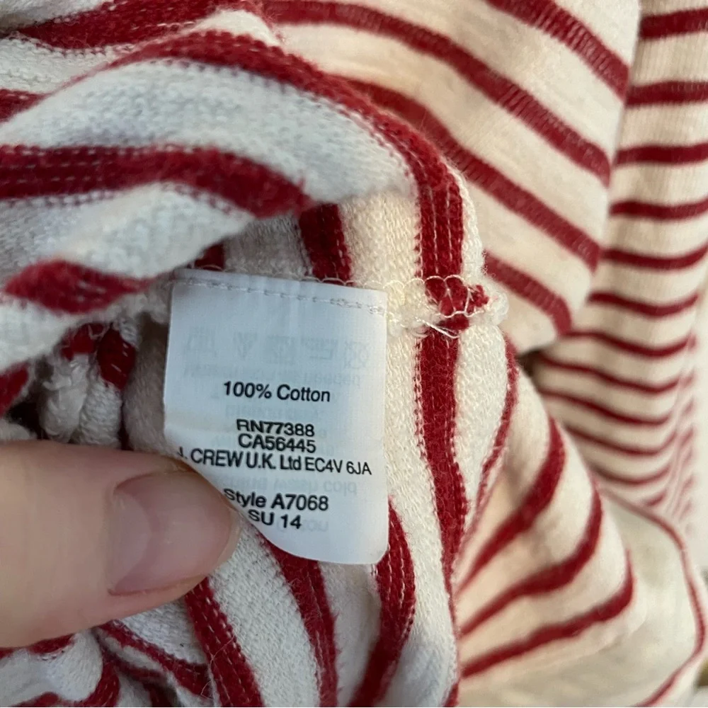 Madewell Striped Knit Sweater Red and White Candy Cane Holiday‎ - Picture 4 of 4
